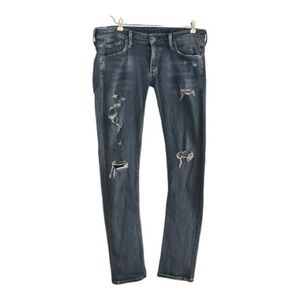 Citizens Of Humanity by Jerome Dahan Midnight Blue Ripped Skinny Jeans